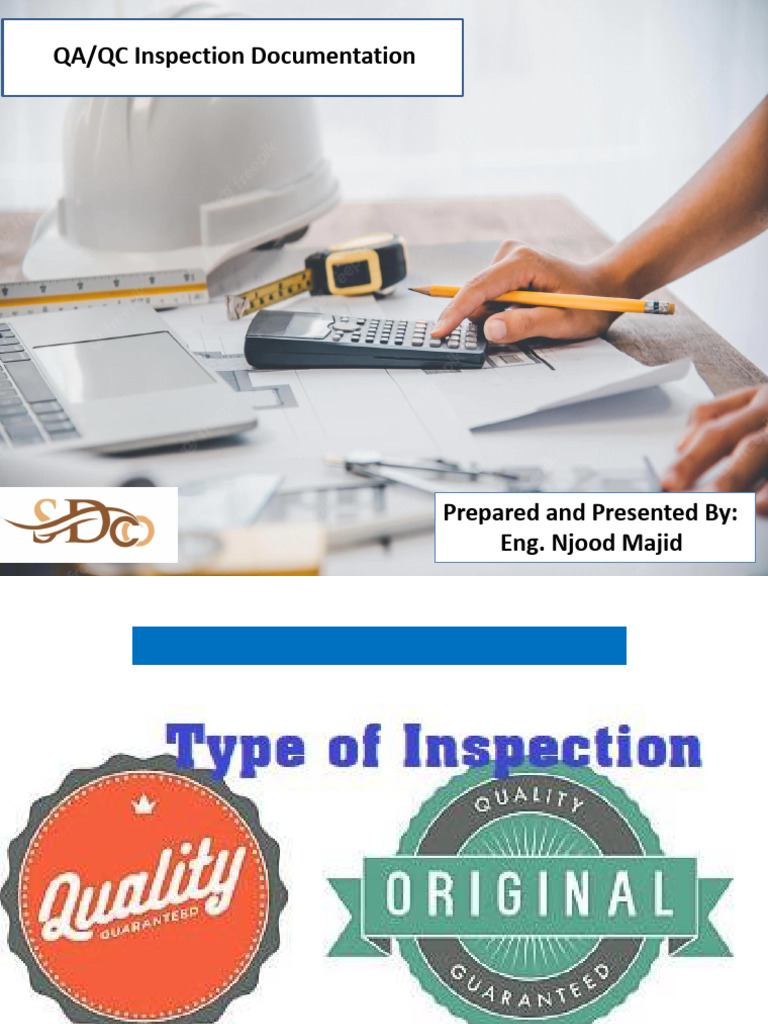 Quality Control Inspection Guide | PDF | Specification (Technical Standard)
