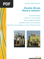 Double Break Rotary Isolator