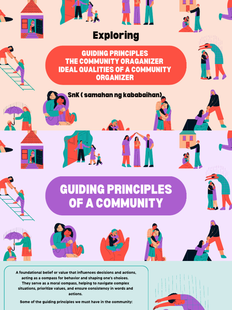 Community Organizer Guiding Principles | PDF | Community ...