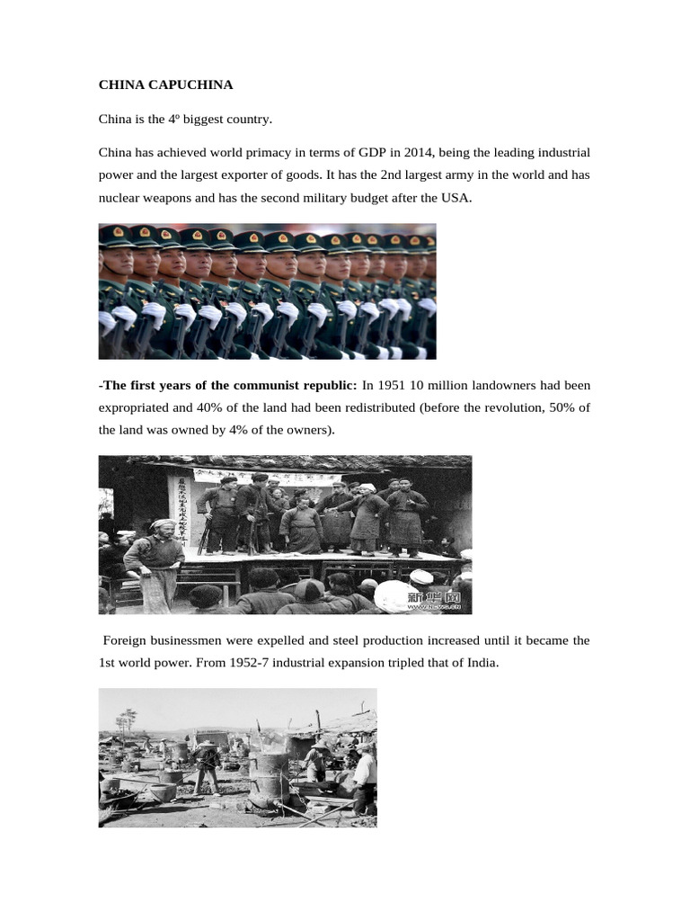 Overview of China's Economic and Social Landscape | PDF | China | World ...