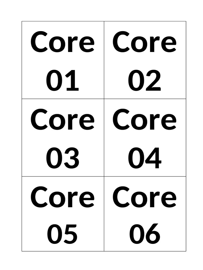 NO Core | PDF
