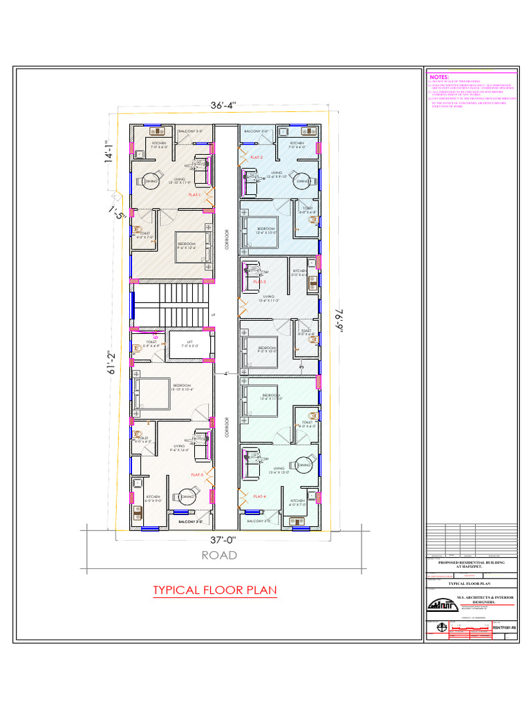 Proposed Residential Floor Plan Layout | PDF