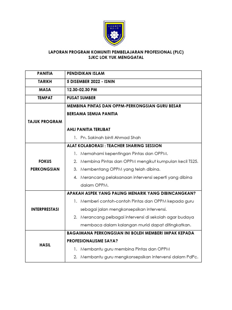 Program PLC: Membangun Pintas dan OPPM | PDF