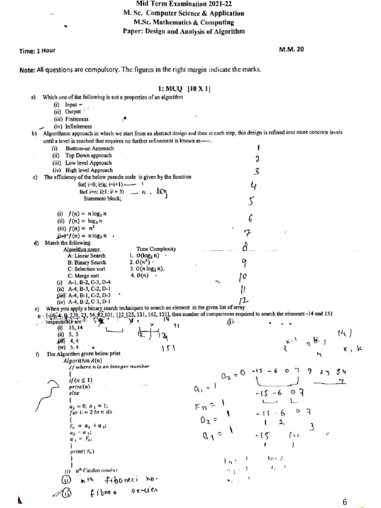 Daa 1 | PDF