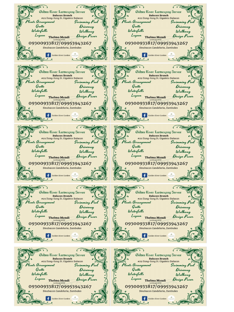 Calling Card | PDF