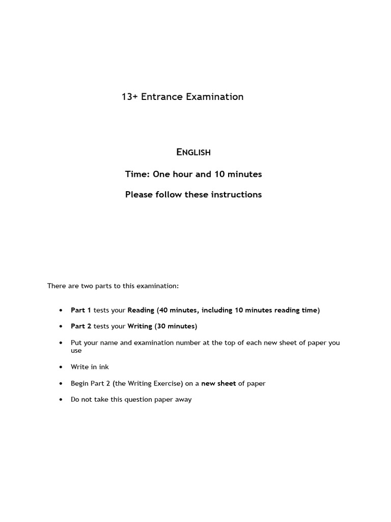 Exam Test | PDF