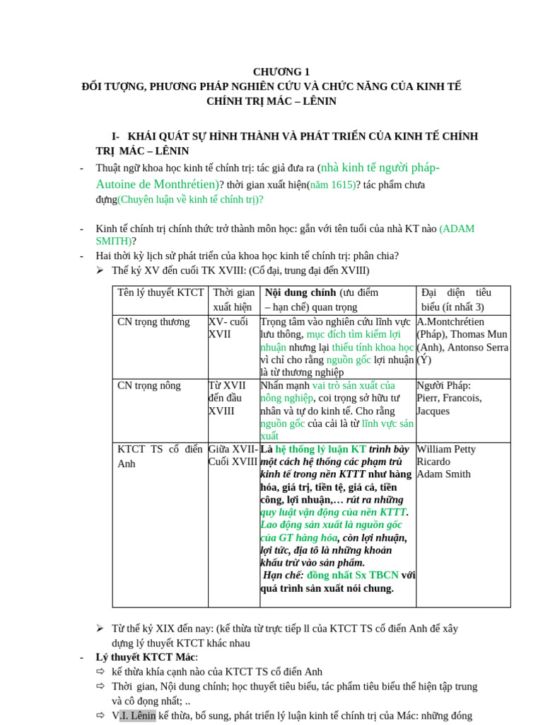ND Chính c1 ĐTNC KTCT | PDF