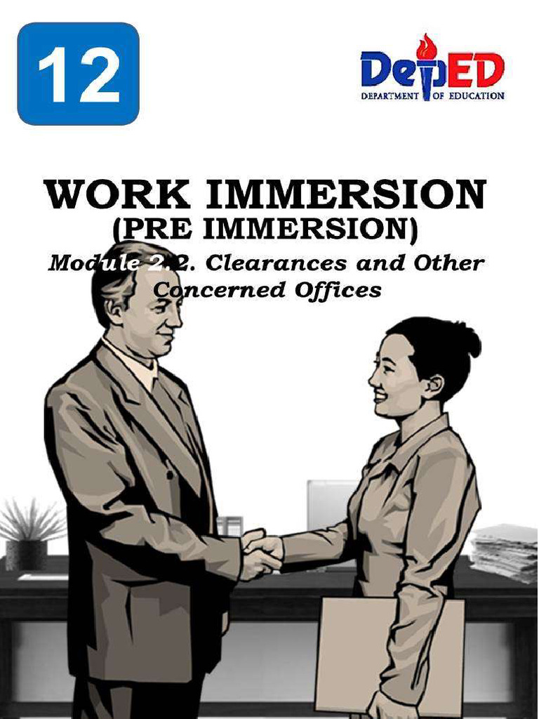 Final - Module 2.2. (Pre-Immersion) | PDF | Identity Document ...