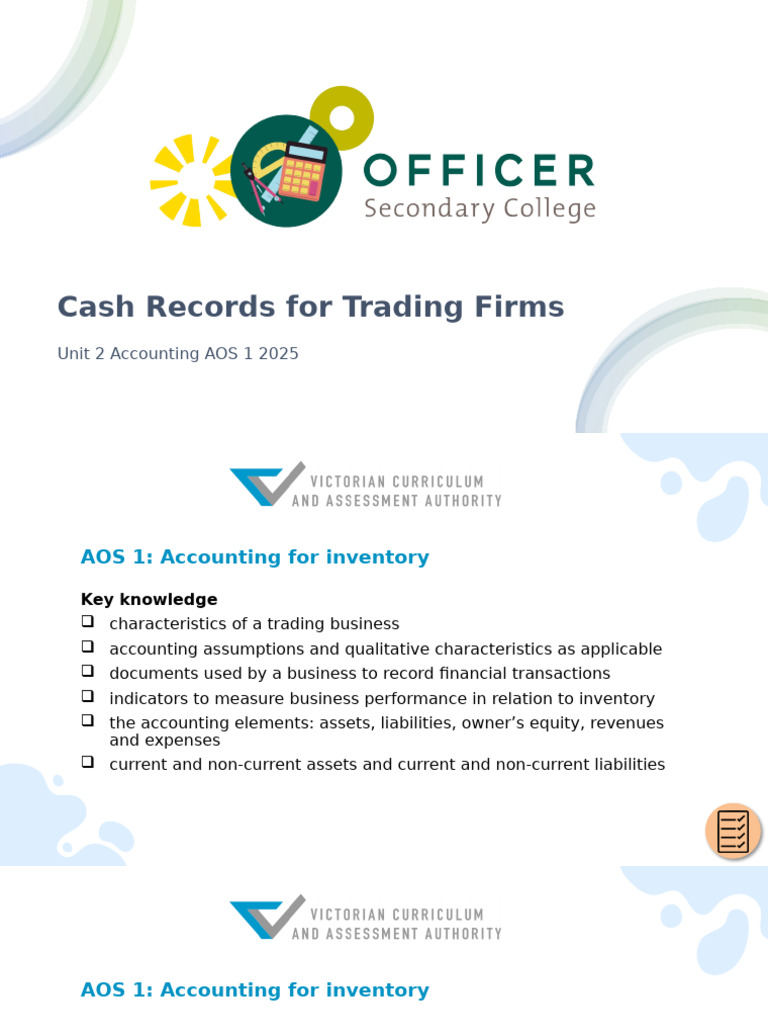 Cash Records for Trading Firms Explained | PDF | Receipt | Credit Card