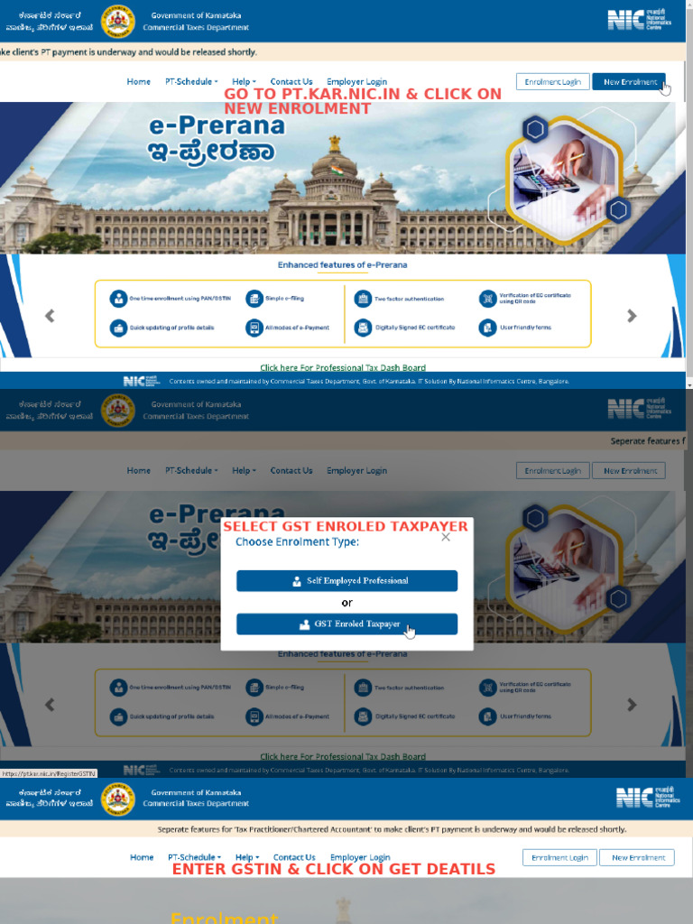 22 - Filing Annual Professional Tax Returns & Payment - LATEST | PDF