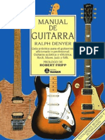 Manual de Guitarra - Ralph Denyer en Español