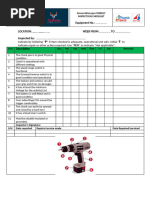 Zoll AED Plus Monthly Inspection Checklist | PDF | Business