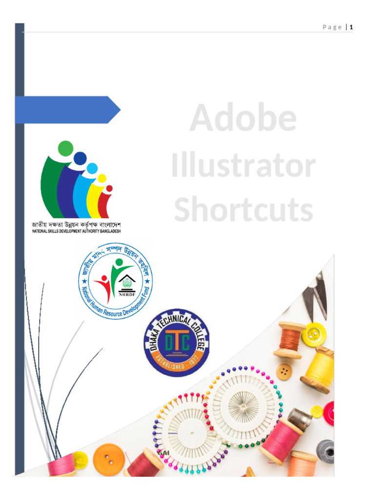 Adobe Illustrator Shortcut Keys | PDF | Keyboard Shortcut | Text