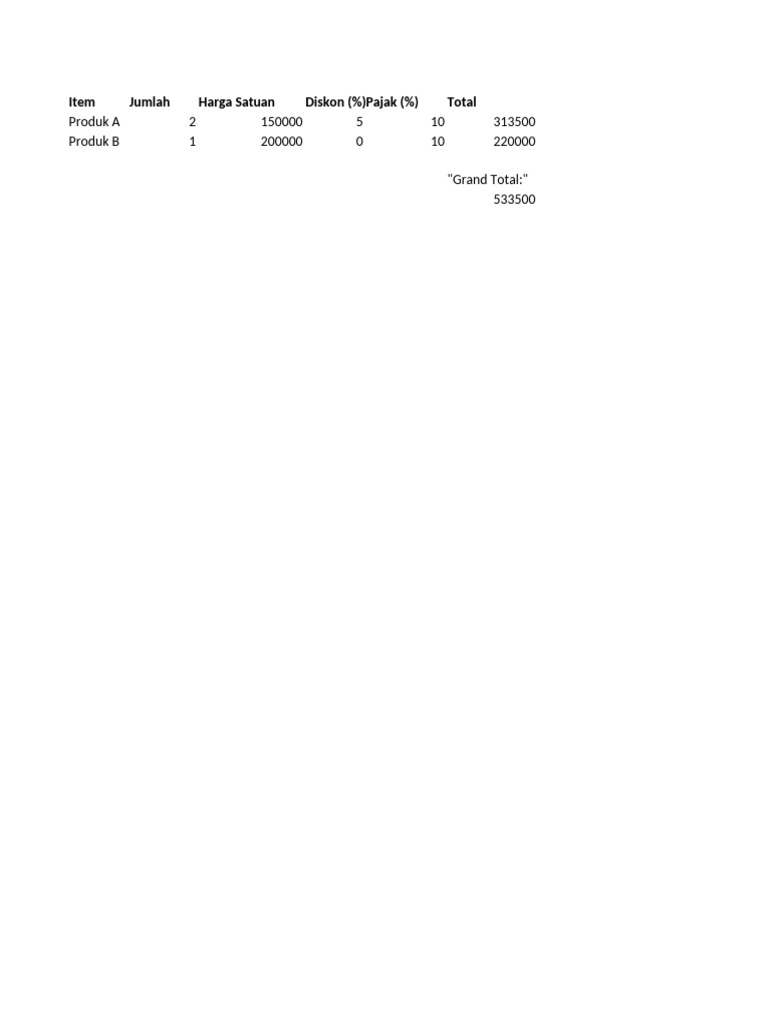 Invoice Template Advanced | PDF