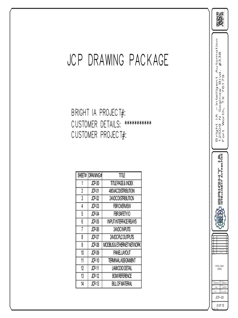 JCP Electrical Drawings for Bright IA | PDF | Computer Science ...