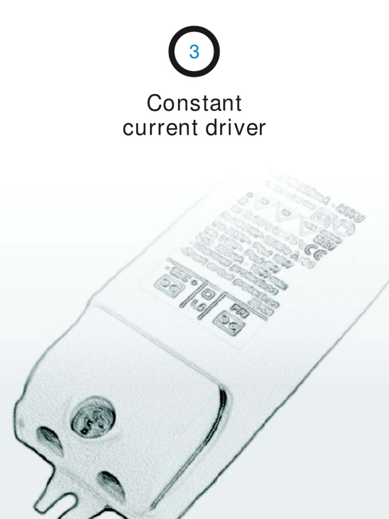 3 - Constant Current Driver | PDF | Direct Current | Power Supply
