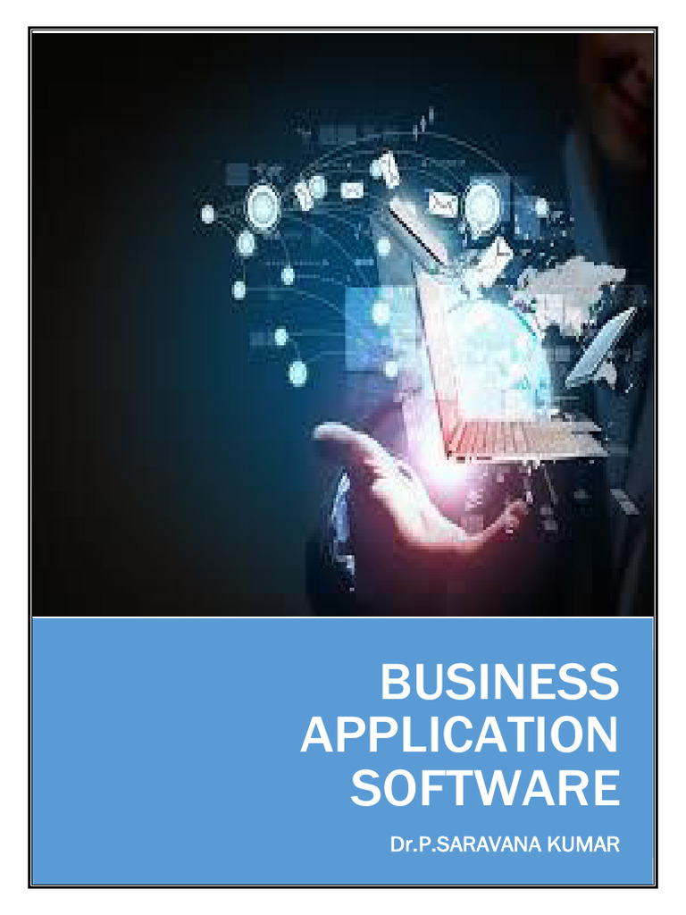 Business Application Software Syllabus | PDF | Microsoft Word | Window ...