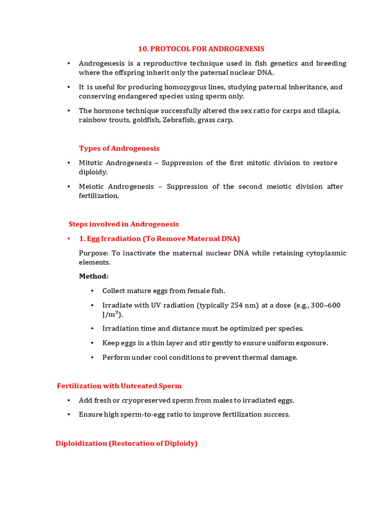 10th ex FS211 | PDF | Biology | Reproduction