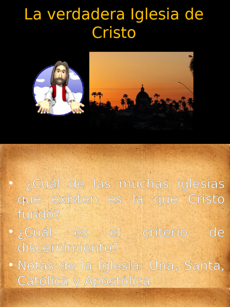 La Verdadera Iglesia de Cristo | PDF | Iglesia Católica | Cristo (título)