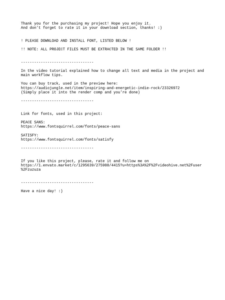 Read Me First | PDF