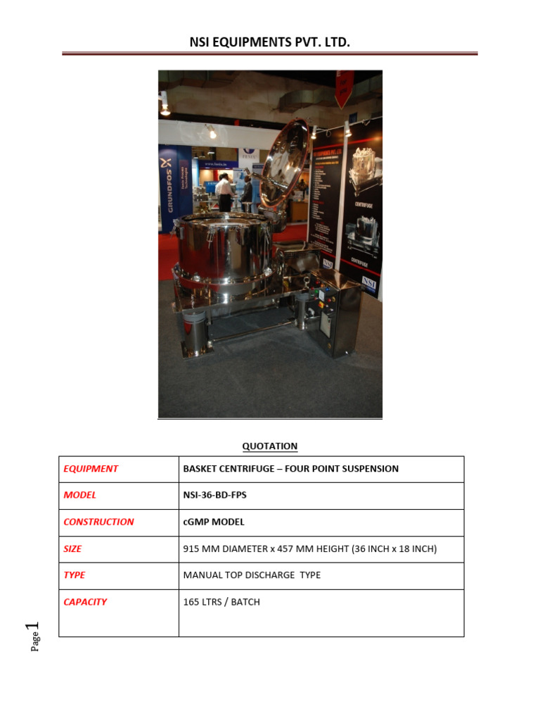 Cent 36 BDTD GMP Offer-2 | PDF | Power Inverter | Manufactured Goods