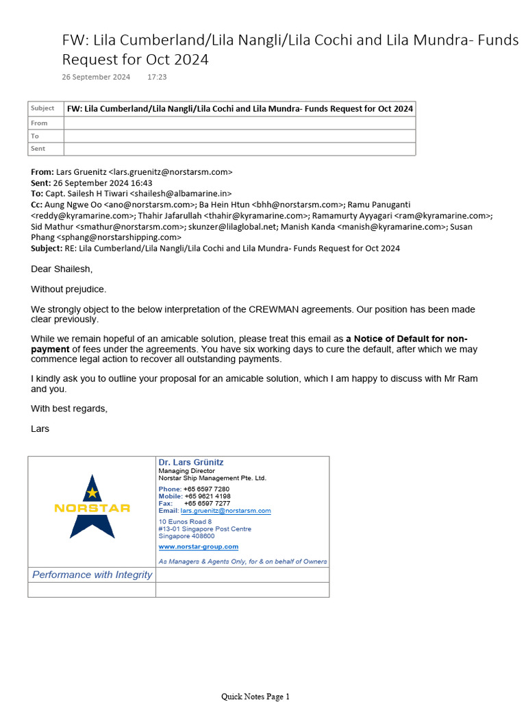 Nor Star | PDF | Employment