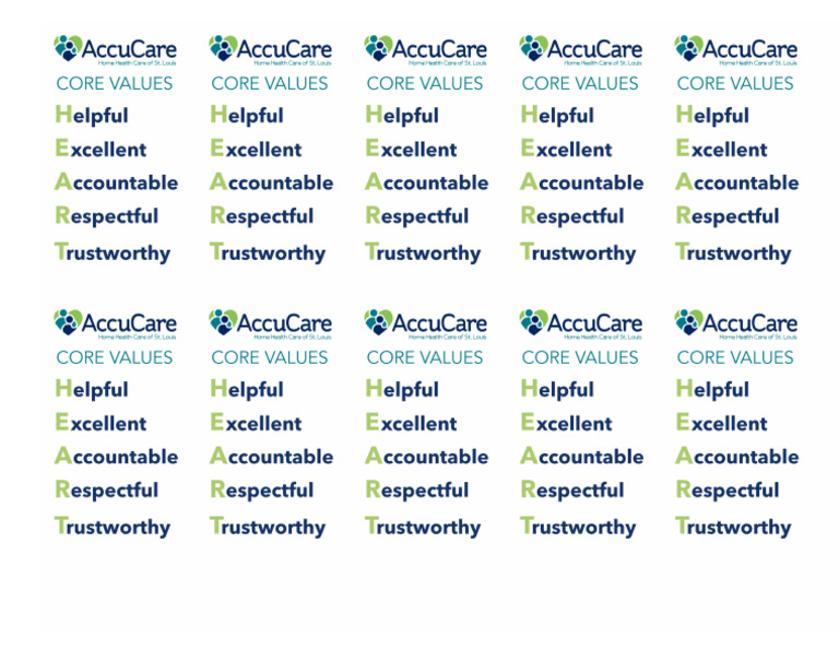 Core Values Card2 | PDF
