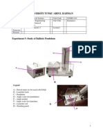 5 Study of Ballistic Pendulum