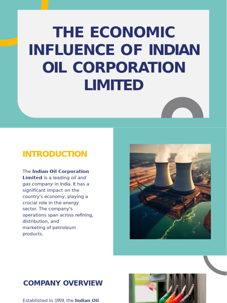 The Economic Influence of Indian Oil Corporation Limited 1748779341319 ...