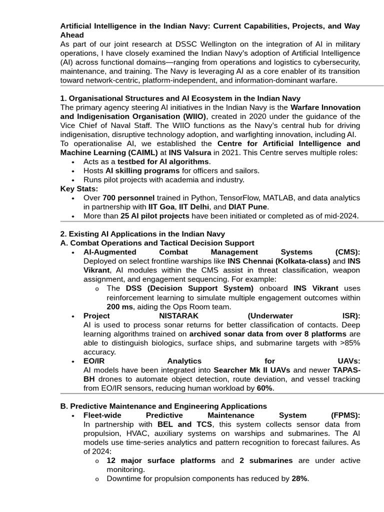Current and Upcoming Projects in in Incl Proposals | PDF | Artificial ...
