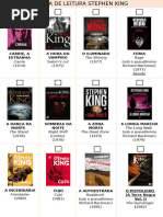 Obras de Stephen King em Ordem Cronológica | PDF