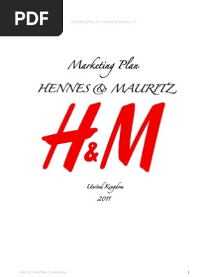HM Marketing Plan UK