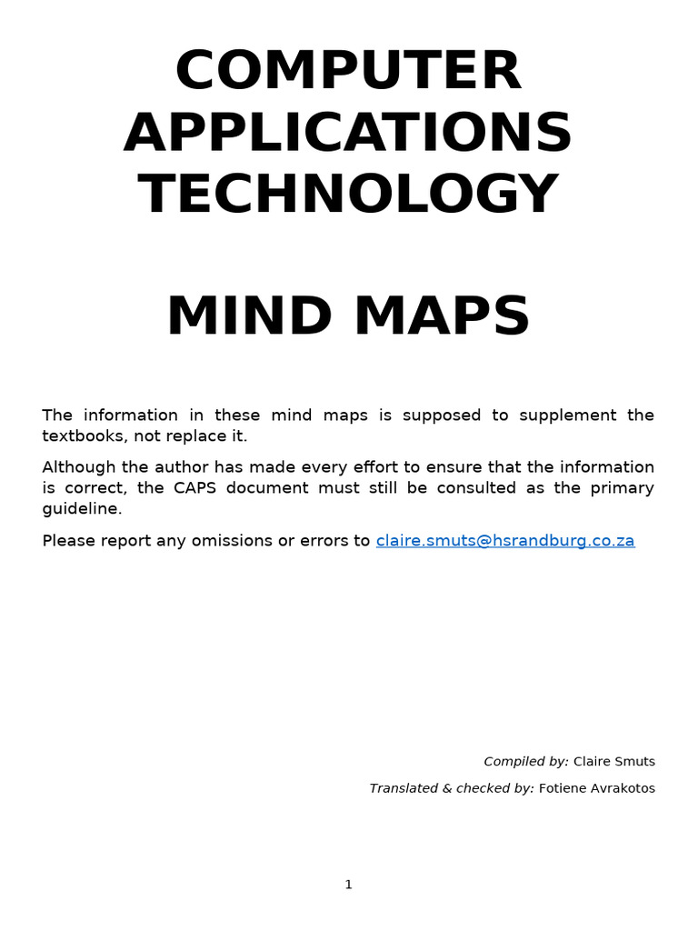 Computer Applications and Hardware Guide | PDF | Computer Data Storage ...