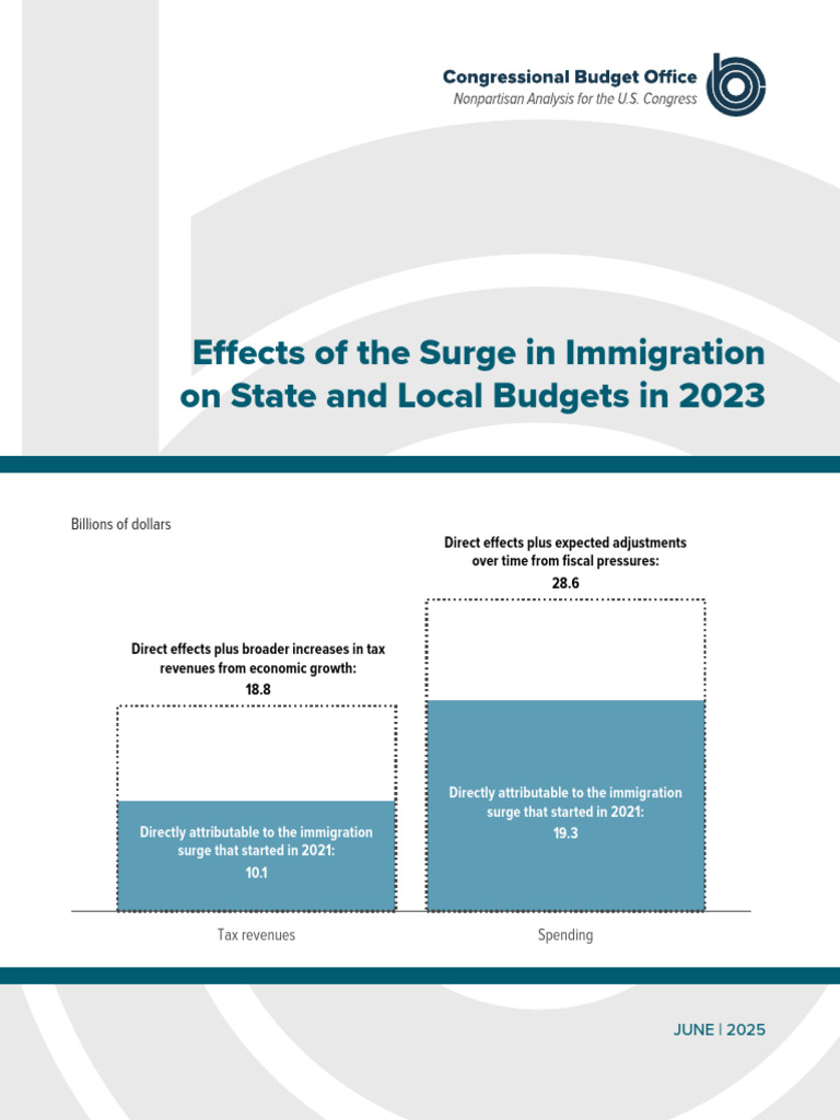 Effects of The Surge in Immigration On State and Local Budgets in 2023 ...