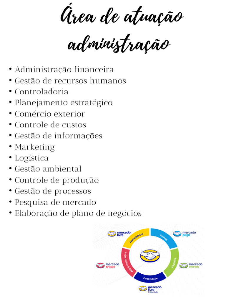 Administração: Áreas e Gestão Eficiente | PDF