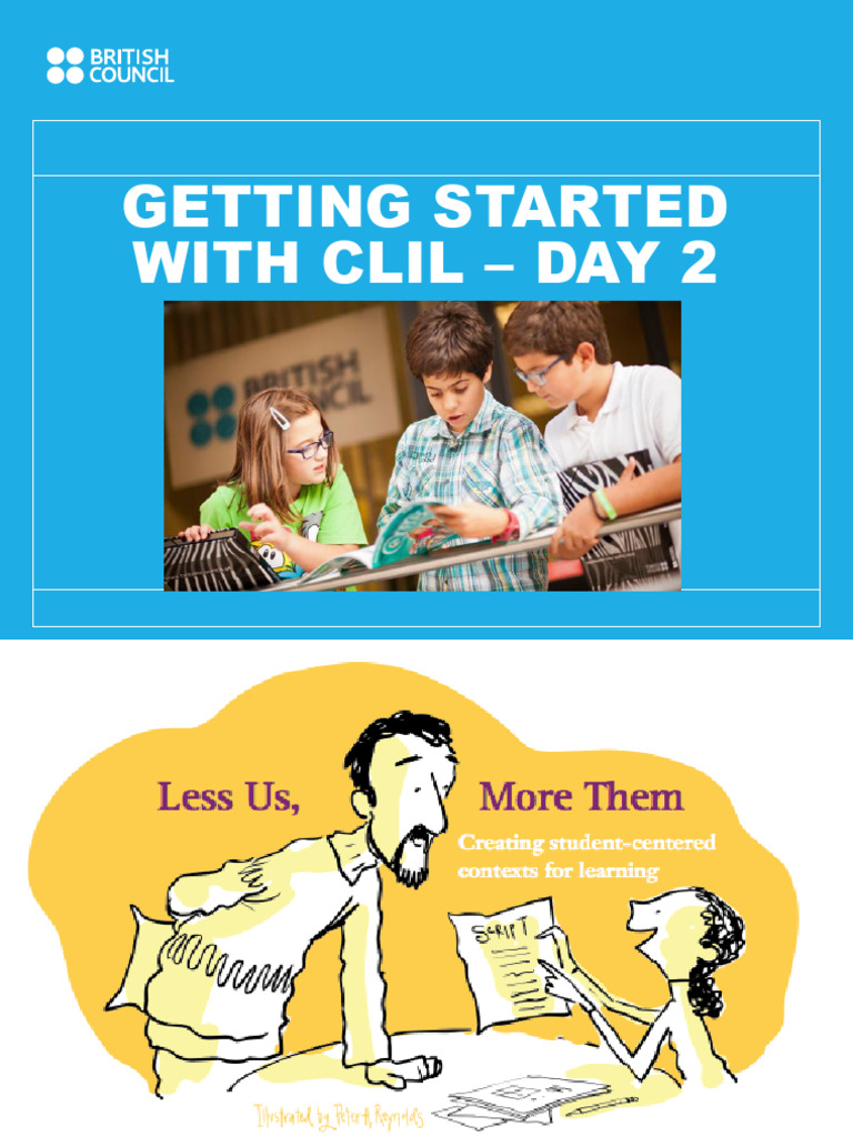 CLIL Workshop Day 2 Agenda and Strategies | PDF | Fluency | Second Language