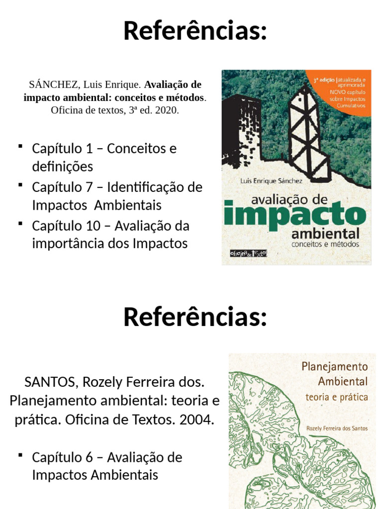 Avaliação de Impactos Ambientais | PDF | Ambiente natural | Avaliação ...
