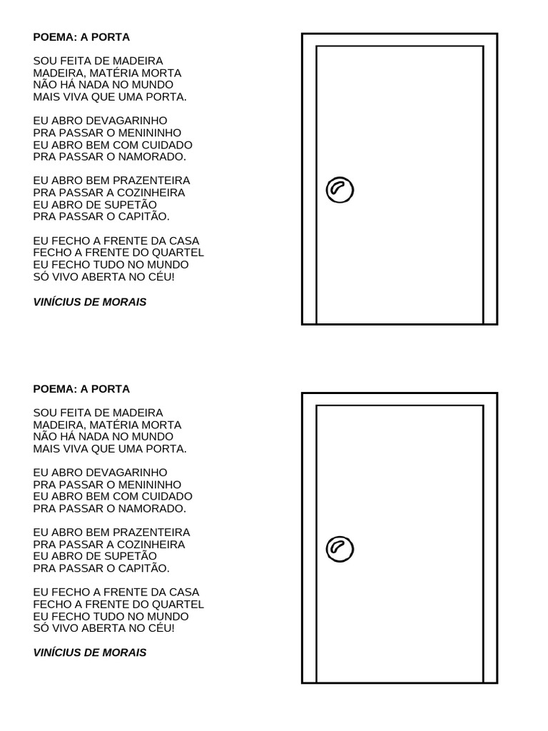 Poema A Porta | PDF