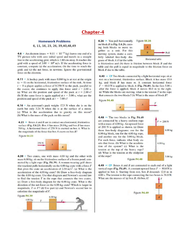 HW Ch4 | PDF