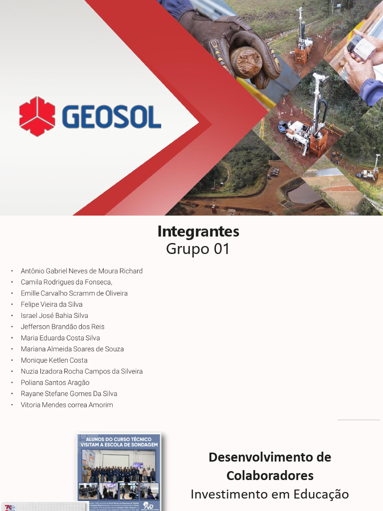 Capacitação e Sustentabilidade na Geosol | PDF | Desenvolvimento ...