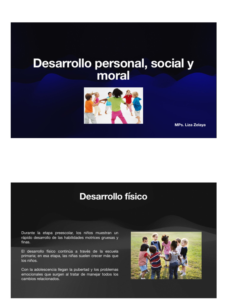 Desarrollo Personal, Social y Moral | PDF | Moralidad | Teoria de la mente
