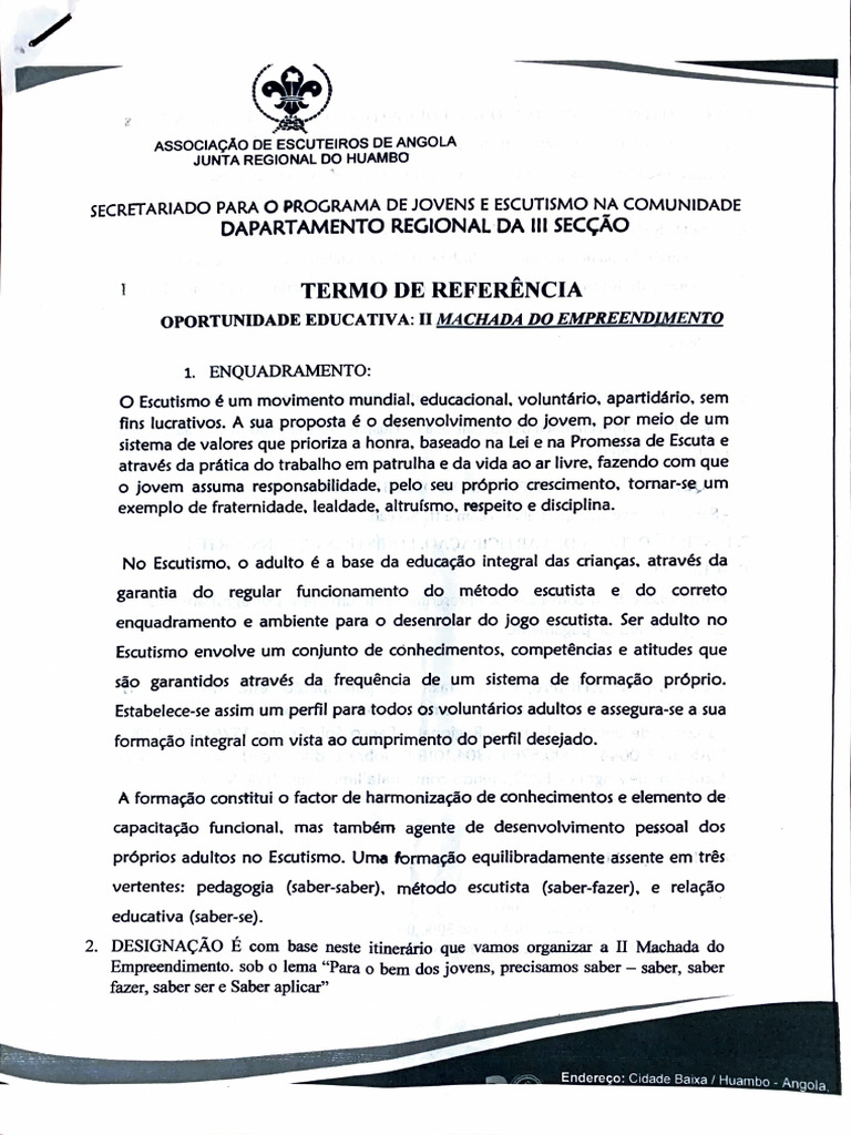 Tr-II Machada Do Empreendimento | PDF