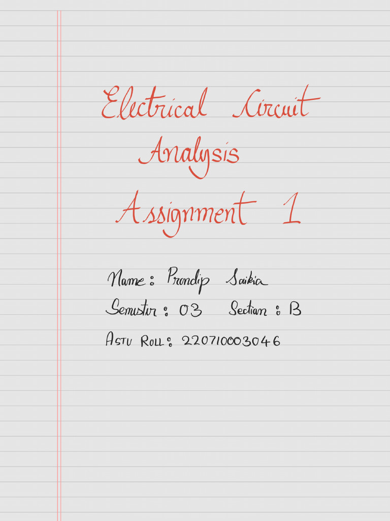 AEC ECA Assignment 01 - 231106 - 191538 | PDF