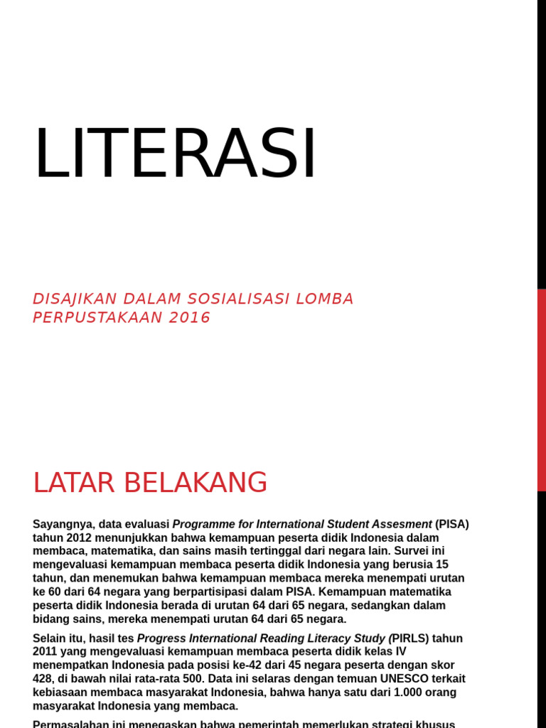 LITERASI | PDF