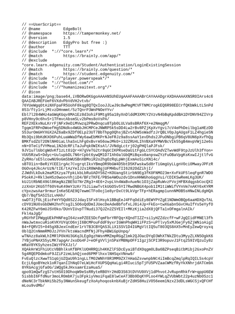 Free EdgeBolt Script for EdgyPro Users | PDF | Computer Programming ...