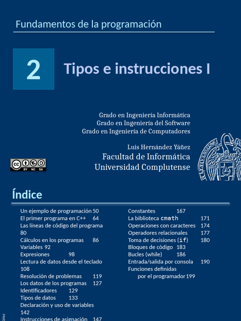 Fundamentos de Programación en C++ | PDF | C ++ | Programación de ...