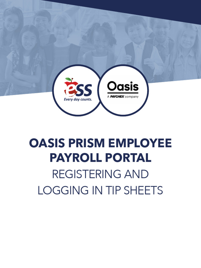 OASIS Payroll Portal Login Guide | PDF | Password | Login