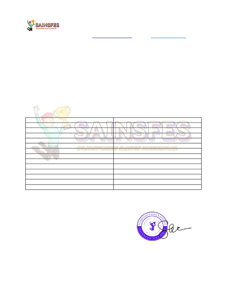 Hasil Penyisihan OSBN 2025 | PDF