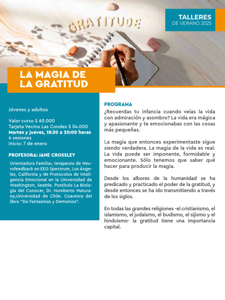 La Magia de La Gratitud | PDF | Gratitud | Creencia religiosa y doctrina