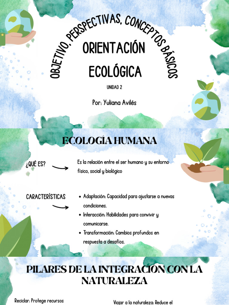 Ecología Humana y Desastres Ecológicos | PDF | Entorno natural | Ecología